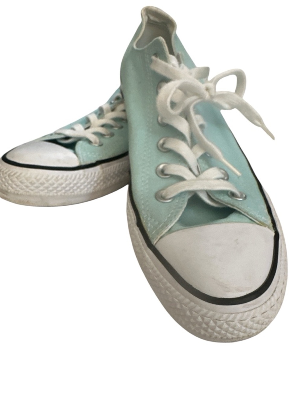Converse women’s size 9, mint green sneakers